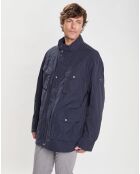 Parka imperméable Velo Speed bleu marine