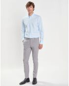 Chemise Slim Fit Oxford bleu ciel