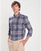 Chemise Slim Fit Tartan Ecosse multicolore