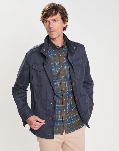 Parka légère bleue