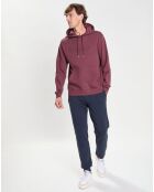 Sweat Hoodie Aston Martin Racing Embossé bordeaux