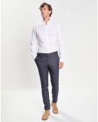 Chemise Slim Fit Oxford  blanche