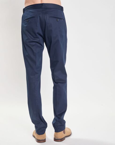 Pantalon Slim Fit Jig Citytencel bleu marine