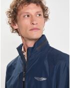 Blouson Motard Aston Martin Racing bleu