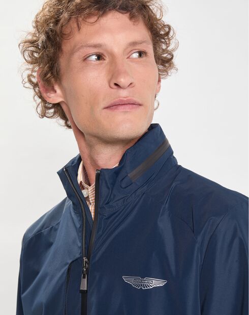 Blouson Motard Aston Martin Racing bleu