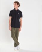 Polo Regular Fit Aston Martin Racing Colorblok noir/gris