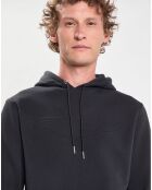 Sweat Hoodie Aston Martin Racing Embossé noir