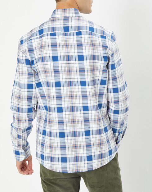 Chemise Slim Fit Madras à carreaux multicolore