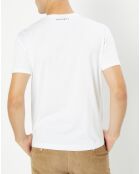 T-Shirt Aston Martin Racing imprimé blanc