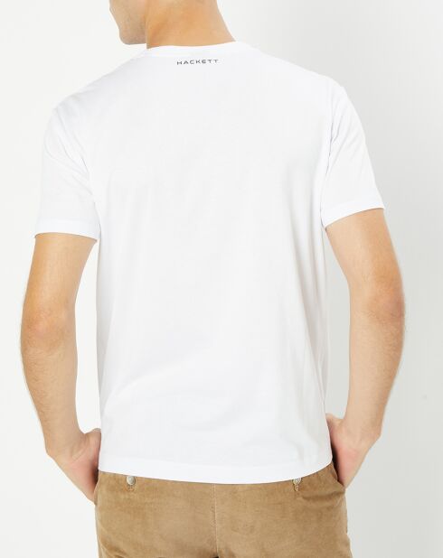 T-Shirt Aston Martin Racing imprimé blanc