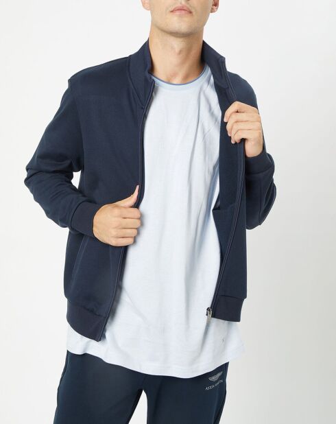 Veste en Jersey Smart bleu marine