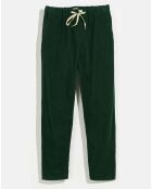 Pantalon carotte Pizzy vert foncé