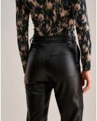 Pantalon en simili Voodoo noir