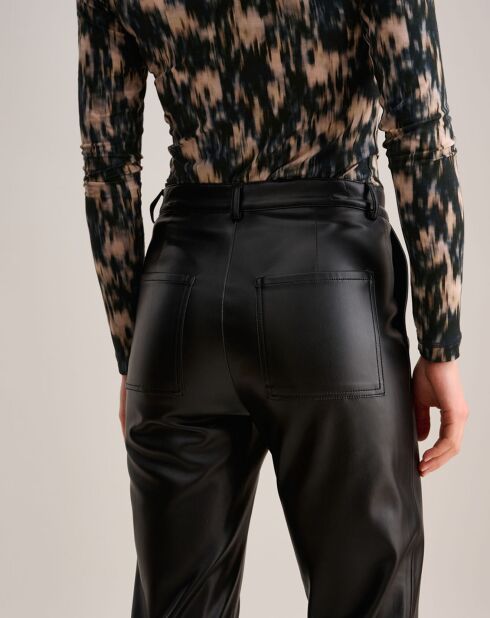 Pantalon en simili Voodoo noir