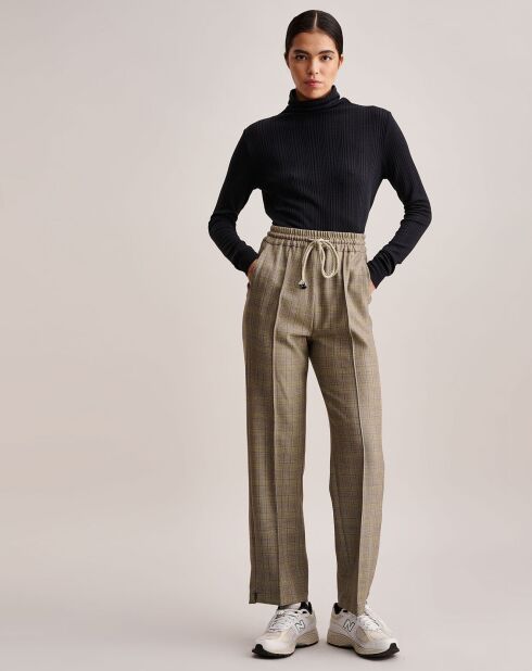 Pantalon confort Vibes marron