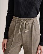 Pantalon confort Vibes marron