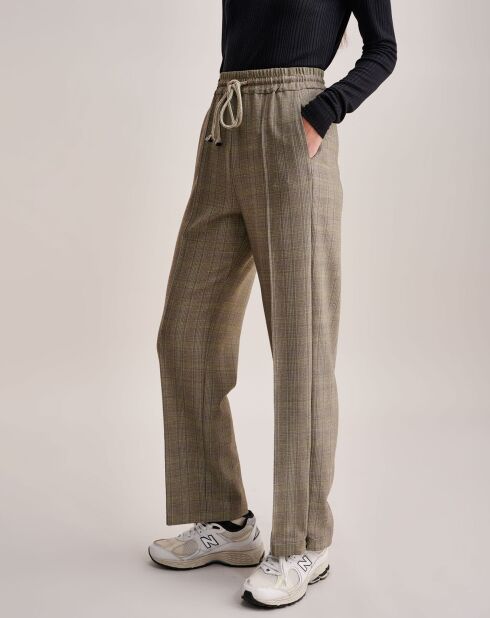 Pantalon confort Vibes marron