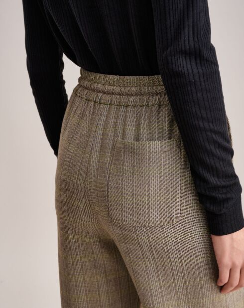 Pantalon confort Vibes marron