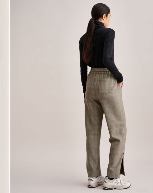 Pantalon confort Vibes marron