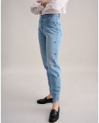 Jean casual 100% Coton Bio Perkins bleu vintage