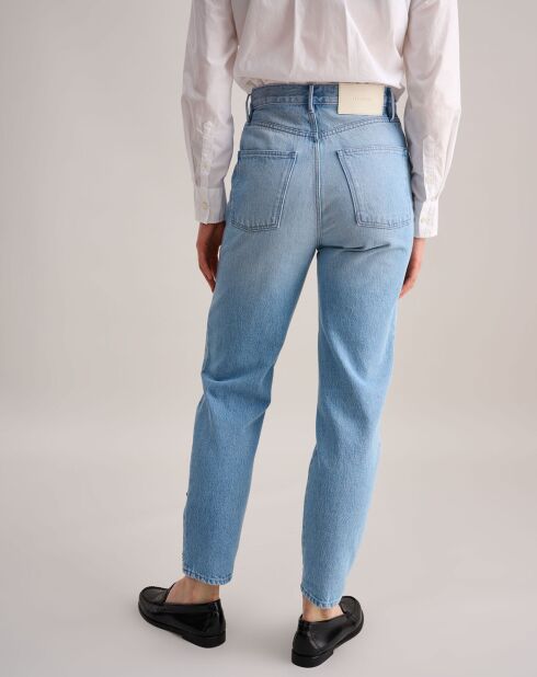 Jean casual 100% Coton Bio Perkins bleu vintage