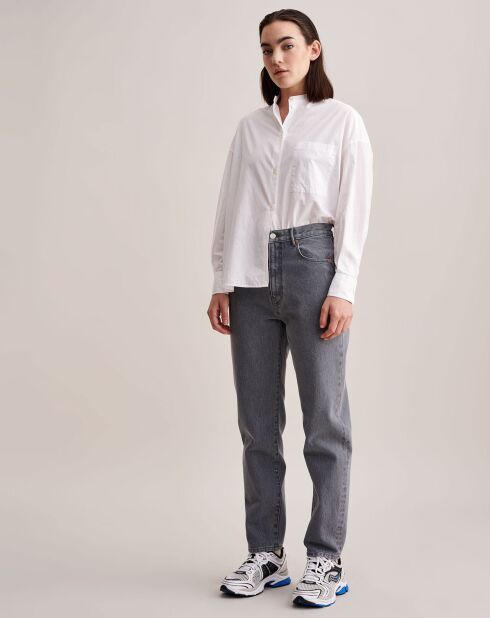 Jean 100% Coton Bio Perkins grey bleach