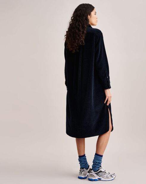 Robe oversize en Velours côtelé Gaby america