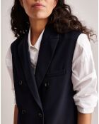 Robe blazer Vesta bleu nuit
