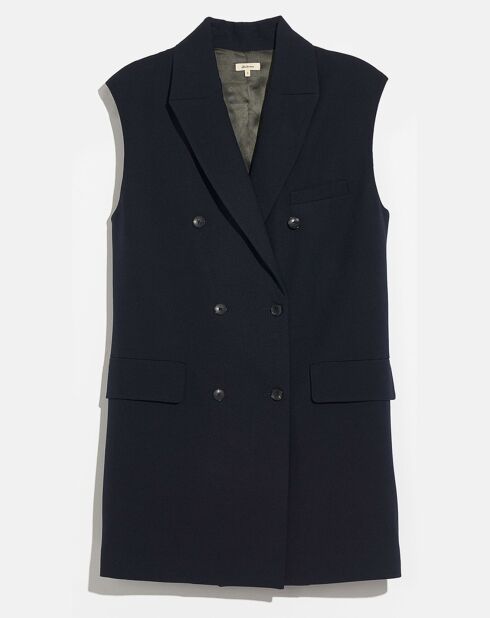 Robe blazer Vesta bleu nuit