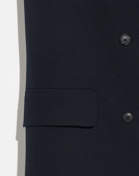 Robe blazer Vesta bleu nuit