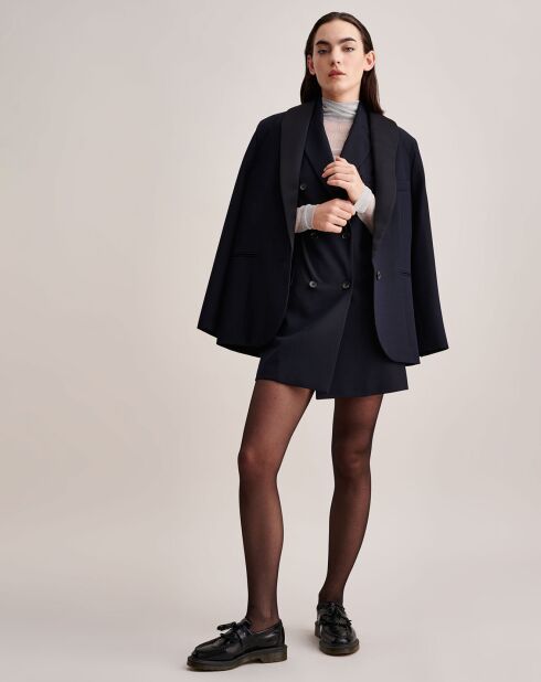 Robe blazer Vesta bleu nuit