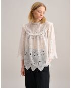 Blouse Calais blanche