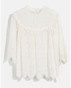 Blouse Calais blanche