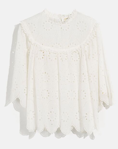 Blouse Calais blanche