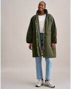 Parka oversize Havane kaki