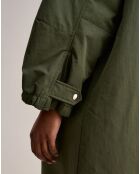 Parka oversize Havane kaki