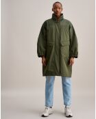 Parka oversize Havane kaki