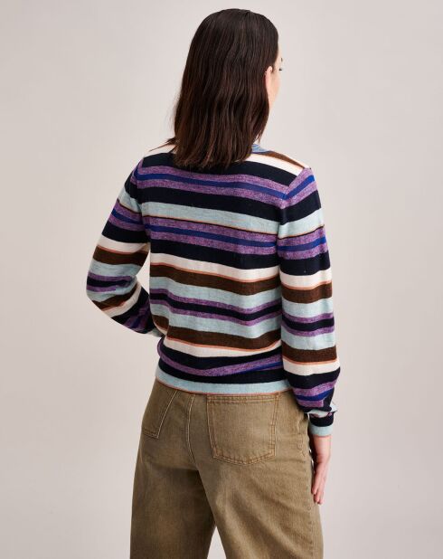 Pull en Laine mélangée Gopsy multicolore