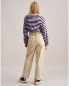 Pantalon en Velours côtelé Pasop rice