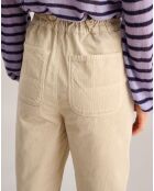 Pantalon en Velours côtelé Pasop rice