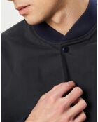 Veste bombers en Coton Campbell marine