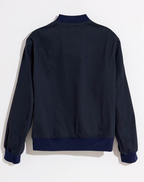 Veste bombers en Coton Campbell marine