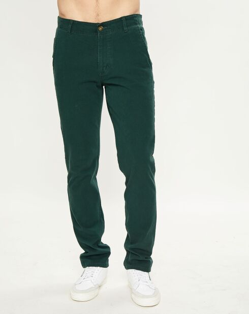 Pantalon slim Smart 360 Flex Alpha vert foncé