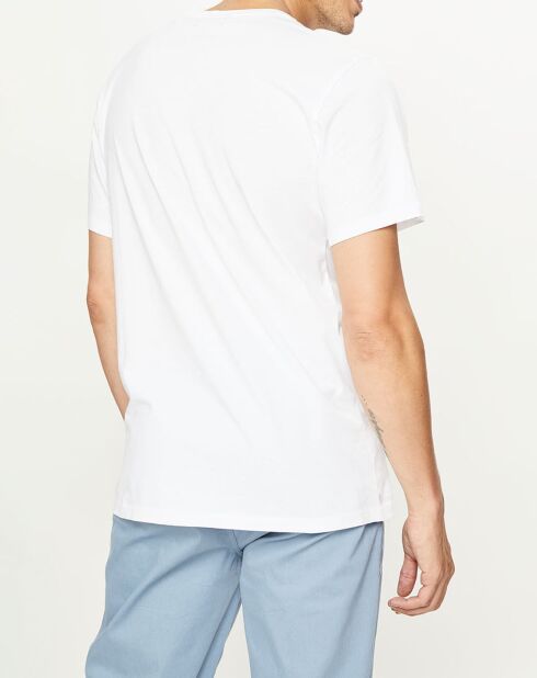 T-Shirt Logo blanc