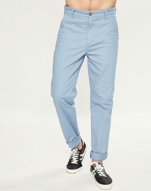 Pantalon chino Alpha Icon Tapered bleu