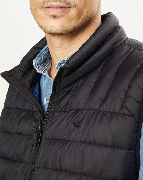 Veste Lightweight Nylon Packable noire