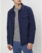 Veste Ltwt Padded Recycled Street bleu marine