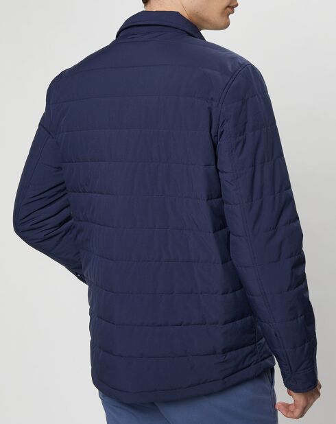 Veste Ltwt Padded Recycled Street bleu marine