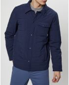 Veste Ltwt Padded Recycled Street bleu marine