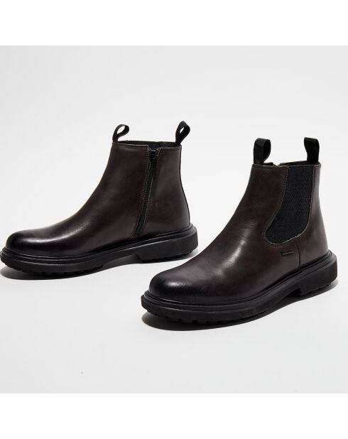 Chelsea boots en Cuir Faloria noires